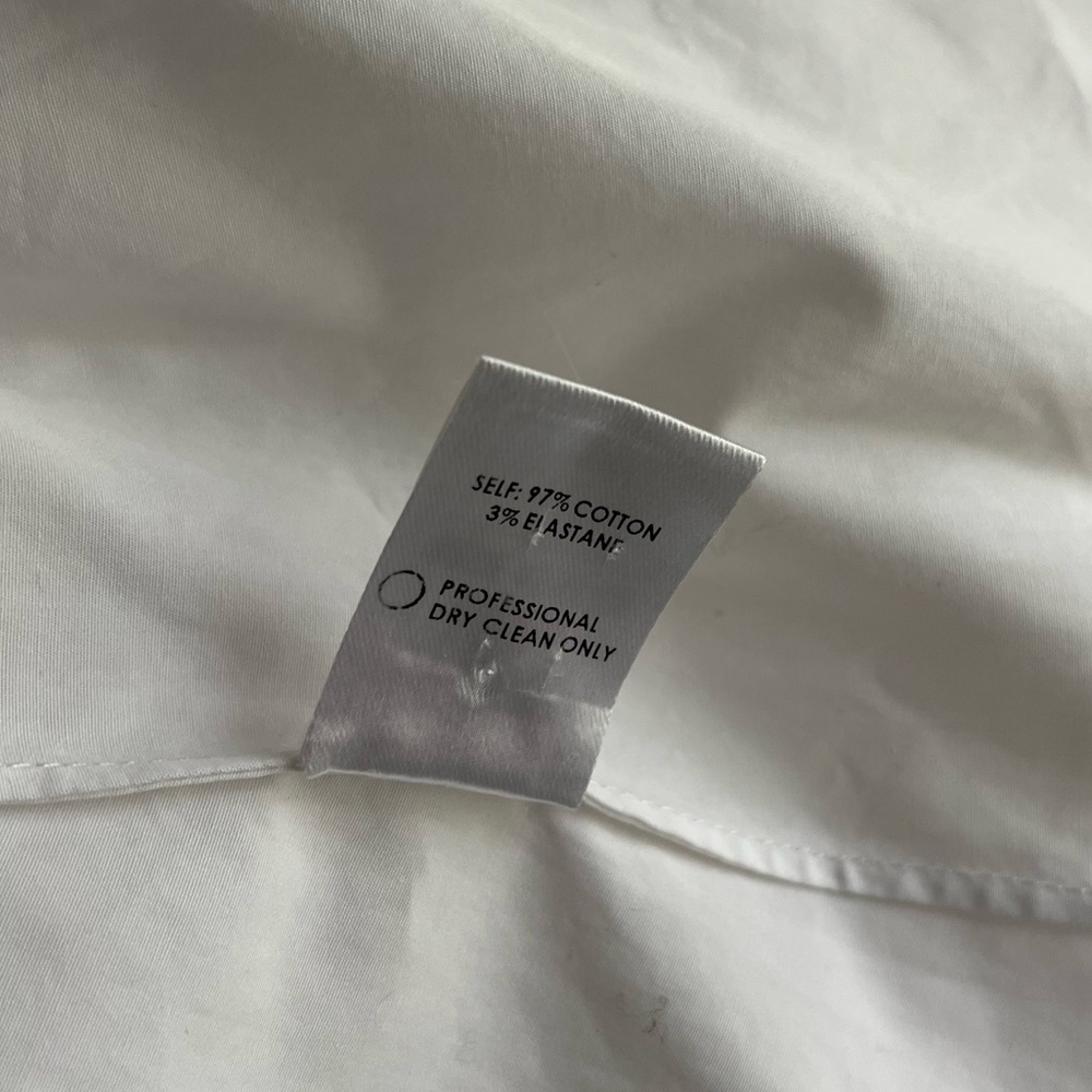 NWOT Rosie Assoulin Balloon Lantern Sleeve Blouse 0 - Picture 6 of 6